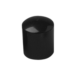 Black Plastic Pole Cap