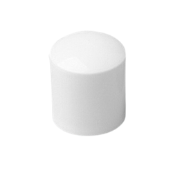 White Plastic Pole Cap