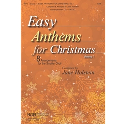 Easy Anthems for Christmas, Volume 1