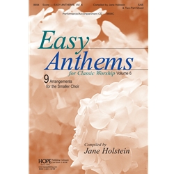 Easy Anthems for Classic Worship, Volume 6