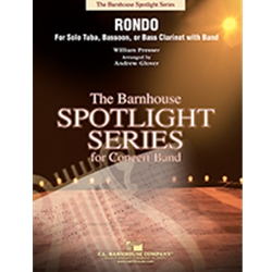 Rondo for Solo Tuba, Bassoon, or Bass Clarinet with Band