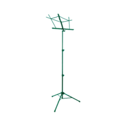 On Stage Deluxe Music Stand - Green With Bag