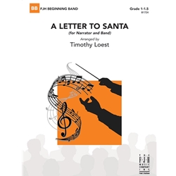 A Letter to Santa (for Narrator and Band)