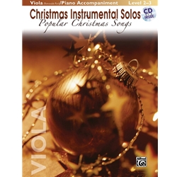 Christmas Instrumental Solos: Popular Christmas Songs - Viola