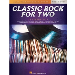 Classic Rock for Two Trombones