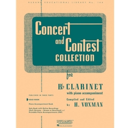 Concert and Contest Collection<br>(Clarinet)