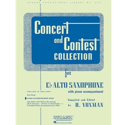 Concert and Contest Collection for Alto Saxophone