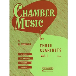 Chamber Music for Three Clarinets, Volume 1