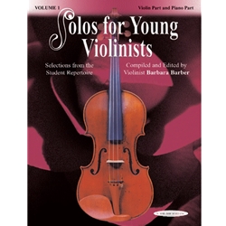 Solos for Young Violinists<br>Volume 1