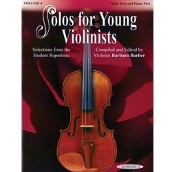 Solos for Young Violinists<br>Volume 4