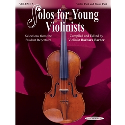 Solos for Young Violinists<br>Volume 5