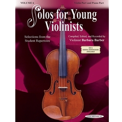 Solos for Young Violinists<br>Volume 6