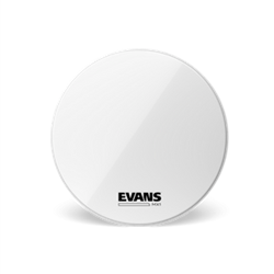 Evans 16" Mx1 White Marching Bass Drum Head