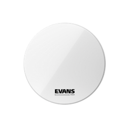 Evans 18" Mx1 White Marching Bass Drum Head