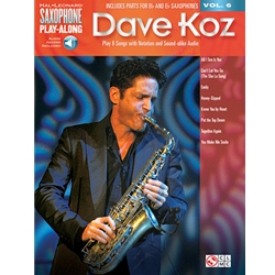 Dave Koz: Saxophone Play-Along Volume 6