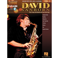 David Sanborn: Saxophone Play-Along Volume 8