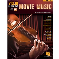 Movie Music: Violin Play-Along Volume 57