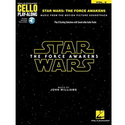 Star Wars: The Force Awakens - Cello Play-Along Volume 2