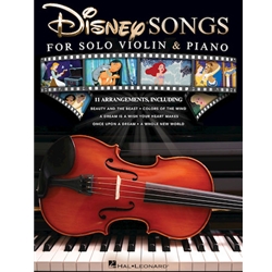 Disney Songs for Solo Violin & Piano