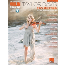 Taylor Davis Favorites: Violin Play-Along Volume 73