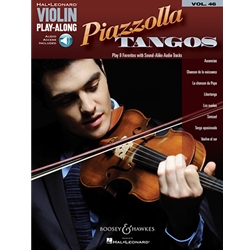 Piazzolla Tangos: Violin Play-Along Volume 46