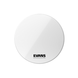 Evans Mx1 30" White Marching Bass Drum Head