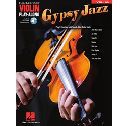 Gypsy Jazz: Violin Play-Along Volume 80