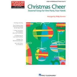 Christmas Cheer: Seasonal Songs for One Piano, Four Hands