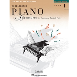 Accelerated Piano Adventures for the Older Beginner: Lesson Book