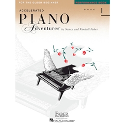 Accelerated Piano Adventures for the Older Beginner: Performance Book