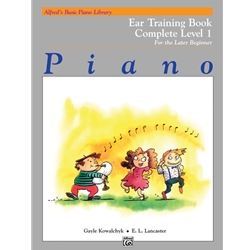 Alfred's Basic Piano Library: Complete Ear Training Book