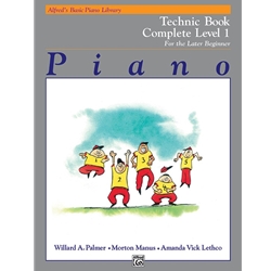 Alfred's Basic Piano Library: Complete Technic Book