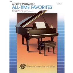 Alfred's Basic Adult Piano Course: All-Time Favorites