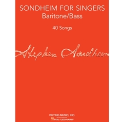 Sondheim for Singers: Baritone/Bass