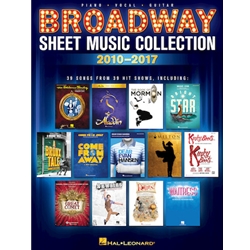 Broadway Sheet Music Collection: 2010-2017