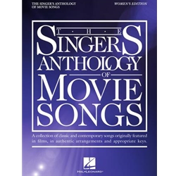 The Singers Anthology of Movie Songs: Women's Edition