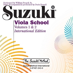 Suzuki Viola School<br>Volumes 1 & 2 CD