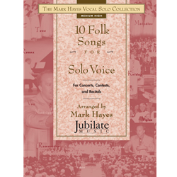 10 Folk Songs for Solo Voice