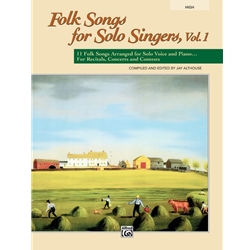 Folk Songs for Solo Singers, Volume 1