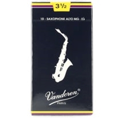 Vandoren Alto Sax Reeds #3.5 
10 Pack