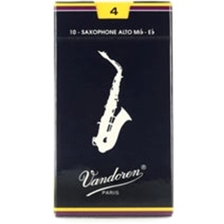 Vandoren Alto Sax Reeds #4 10 Pack