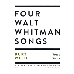 Four Walt Whitman Songs