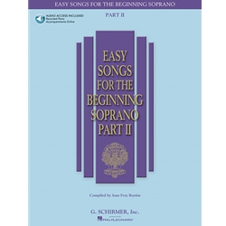 Easy Songs for the Beginning Soprano, Part II