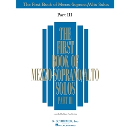 The First Book of Mezzo-Soprano/Alto Solos, Part III