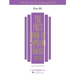 The First Book of Soprano Solos, Part III