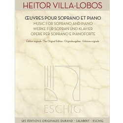 Œuvres Pour Soprano et Piano (Music for Soprano and Piano)