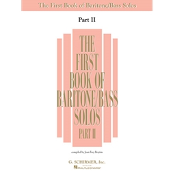 The First Book of Baritone/Bass Solos, Part II