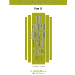 The Second Book of Tenor Solos, Part II