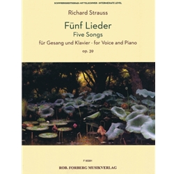 Fünf Lieder (5 Songs), Op. 39