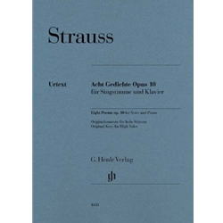 Acht Gedichte, Opus 10 (Eight Poems, Op. 10)